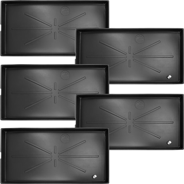 American Built Pro Condensate Drain Pan, 64 in. x 34 in. Heavy duty HVAC w/Drain Hose Adapter (5PK) CPD6030 P5 - main